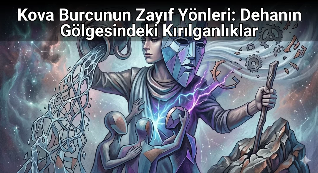 Kova Burcunun Zayıf Yönleri: Dehanın Gölgesindeki Kırılganlıklar
